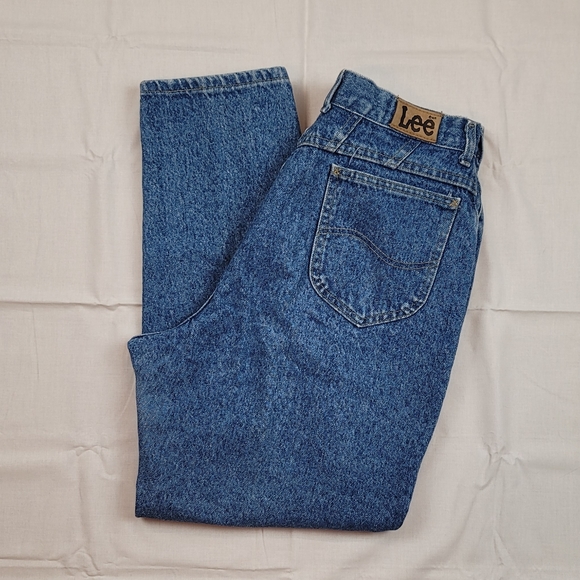 Lee Denim - Vtg Lee High Waist Mom Jeans Sz 18 Pet
